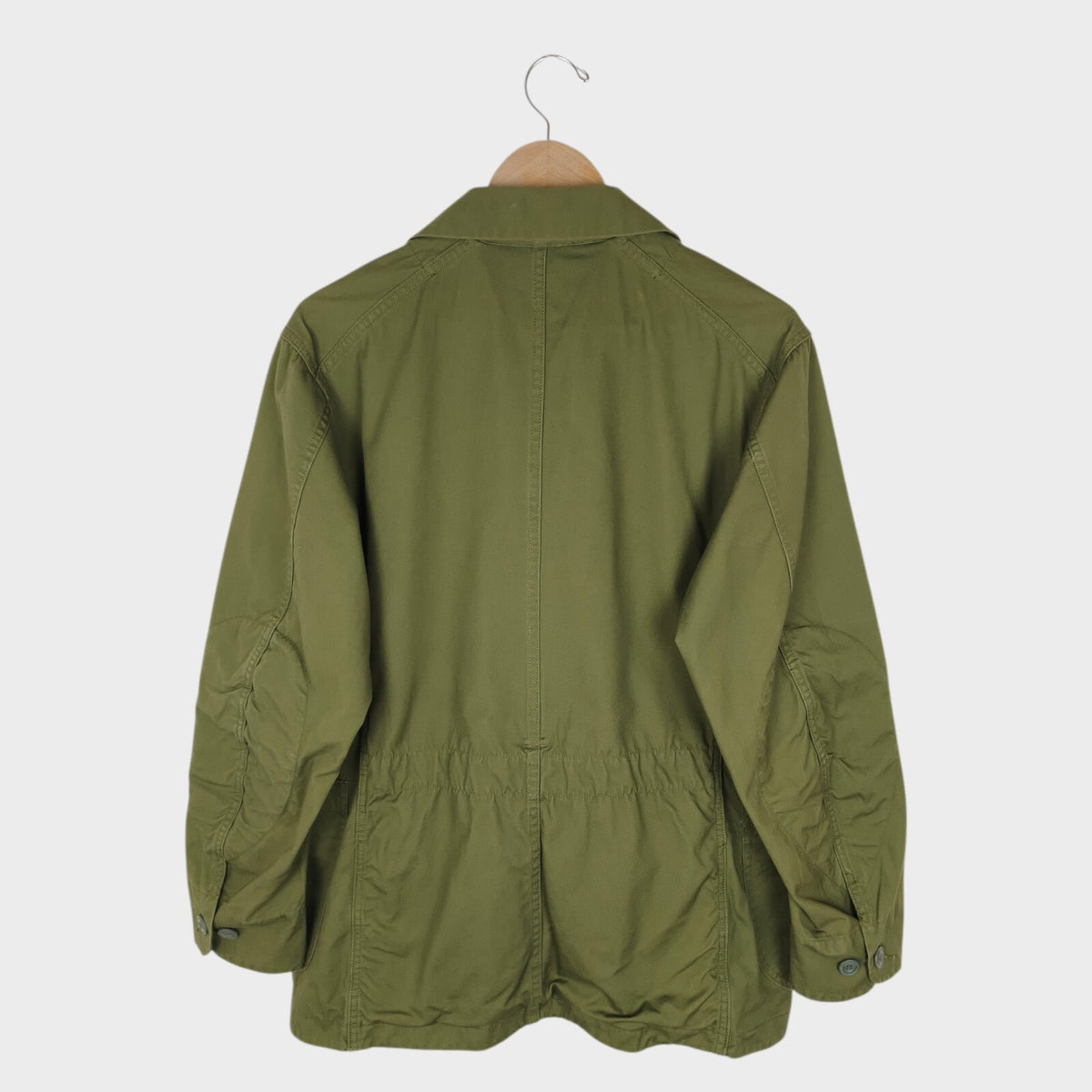 SNOW PEAK Men's Green Ventile Cotton Hunting Chore Jacket