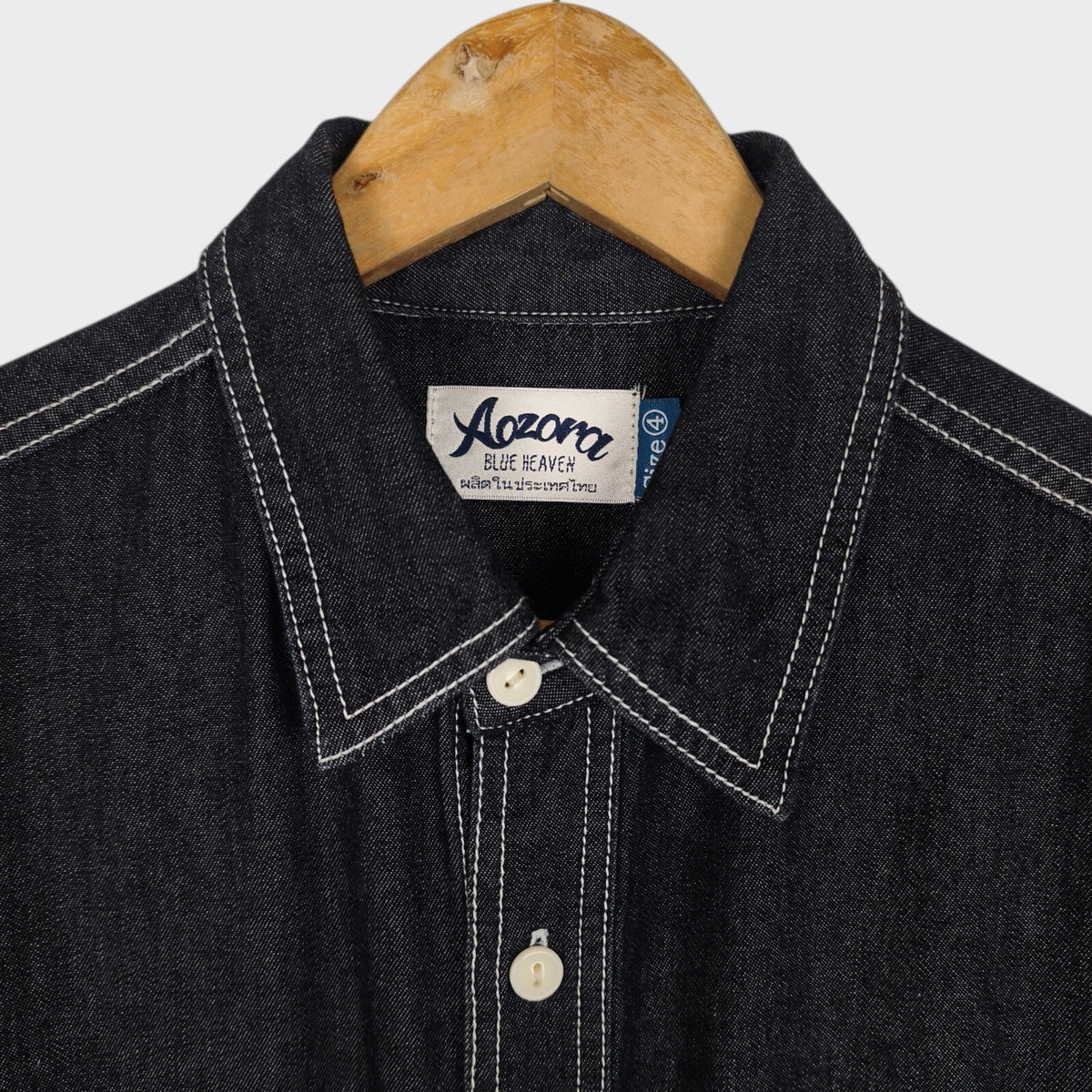 AOZORA BLUE HEAVEN Japan Men's Oversized Utility Denim Jacket