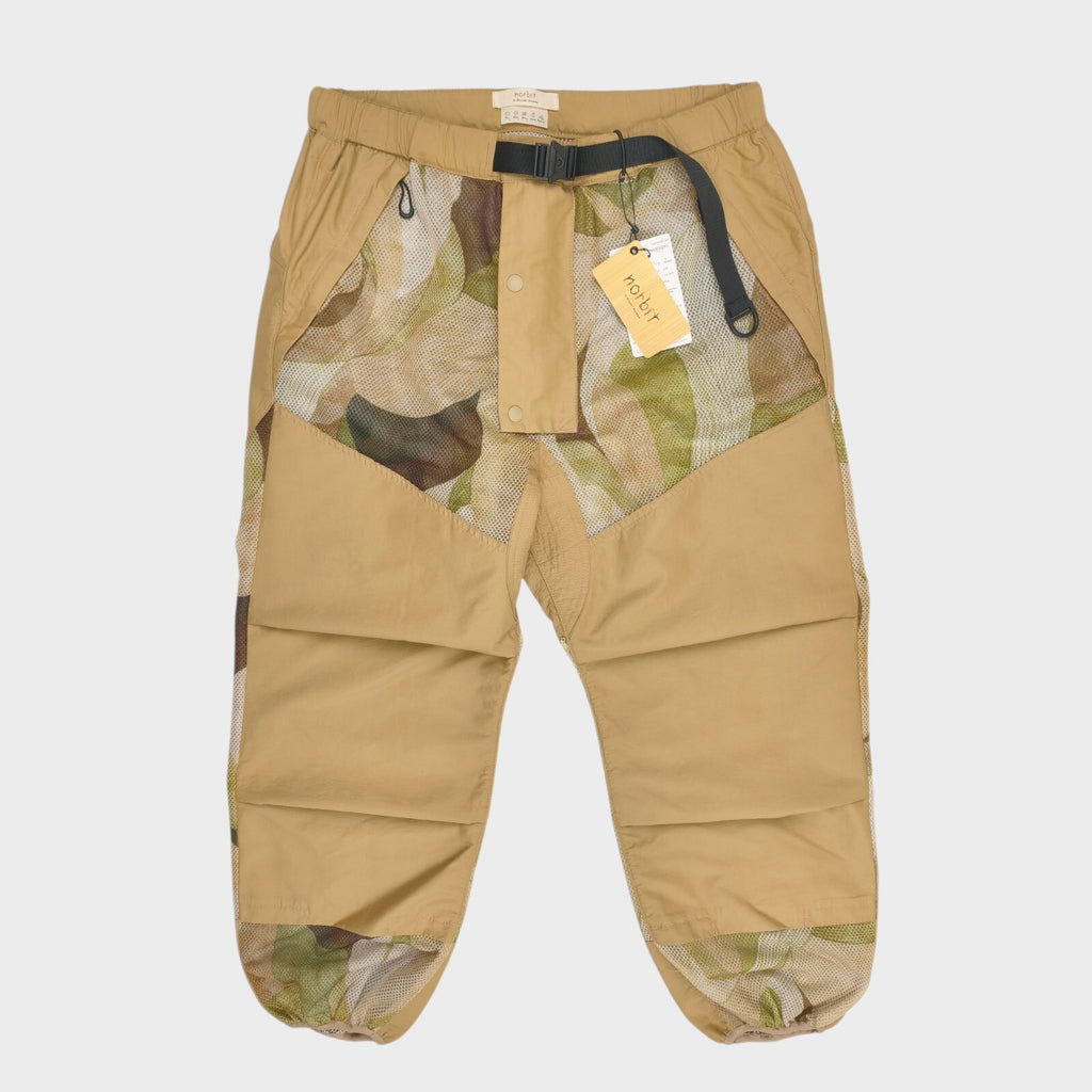 NORBIT BY HIROSHI NOZAWA Men's Beige Insect Shield Trousers