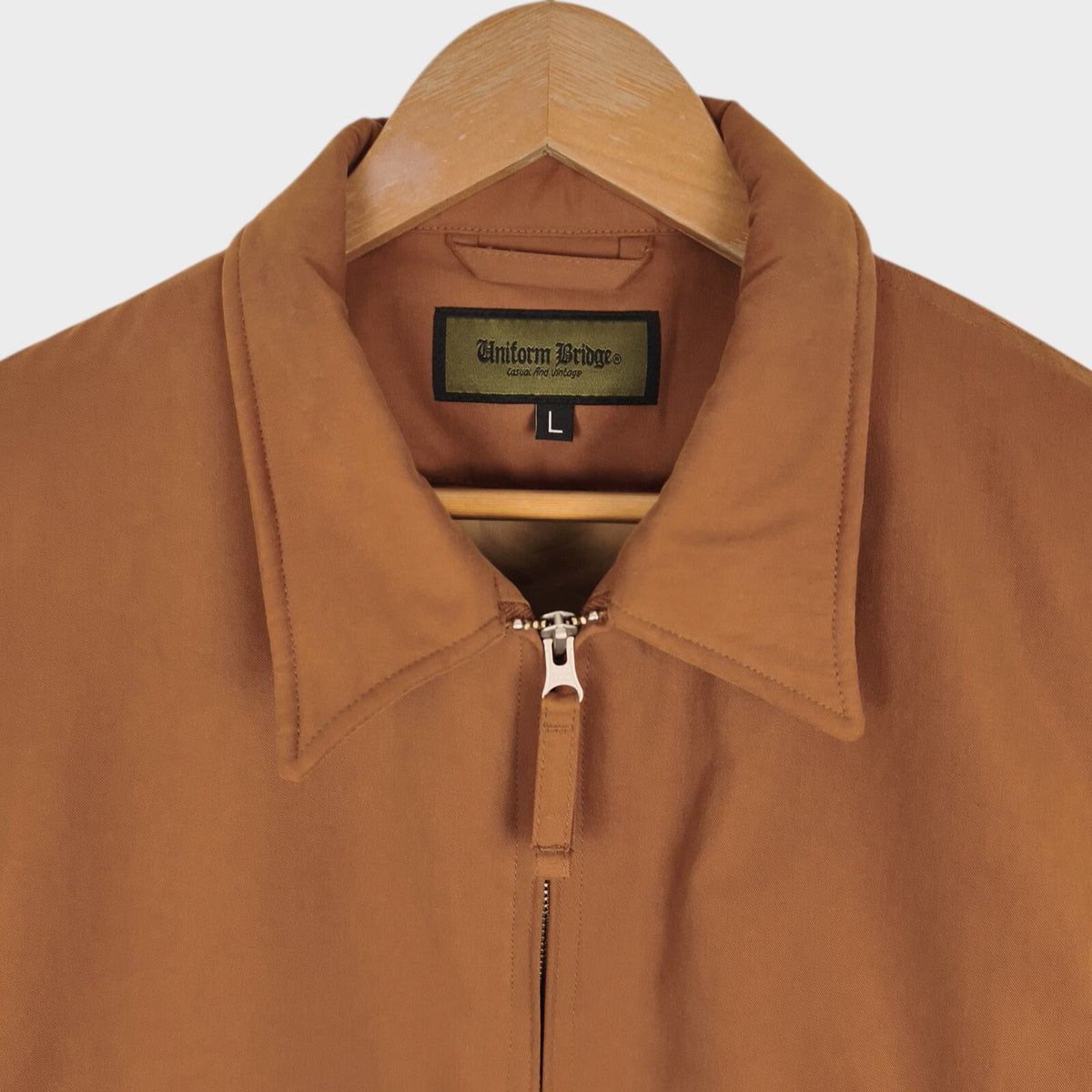 UNIFORM BRIDGE Men's Burnt Orange/Brick Tankers Bomber Jacket