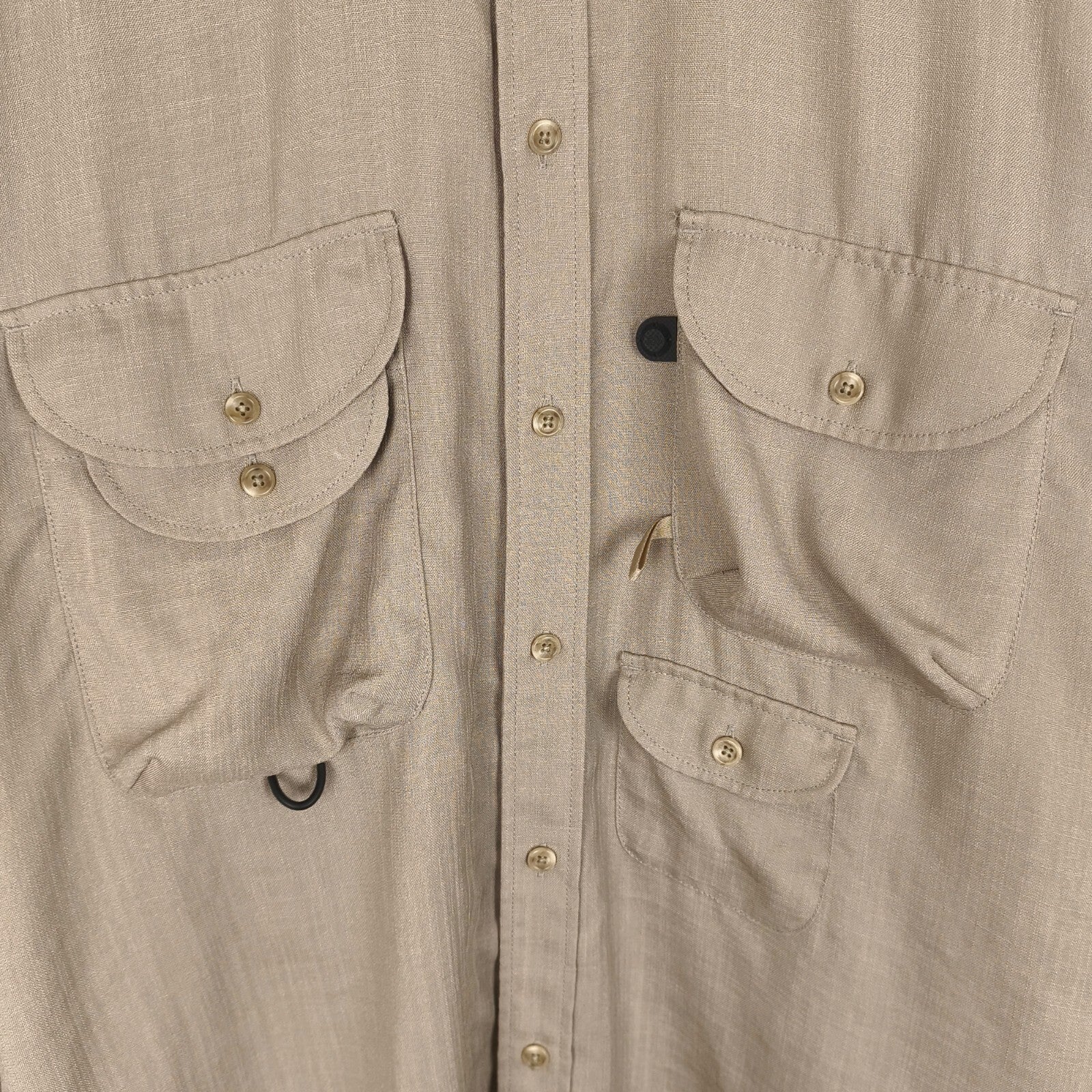 DAIWA PIER39 Men's Ivory Tech Bombay Safari Overshirt