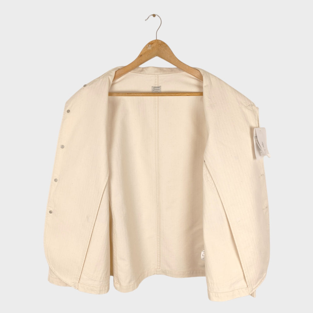 ORDINARY FITS Men's Made in Japan Ecru Bell Work Chore Jacket
