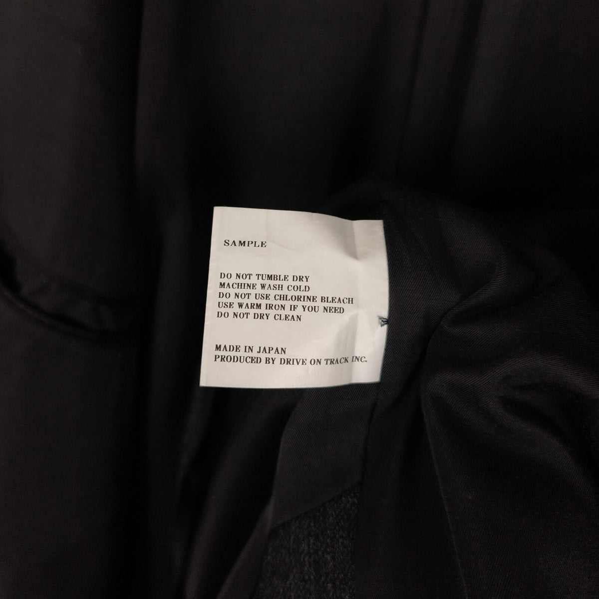 A VONTADE Men's Made in Japan Dark Grey Wool Robe Kimono Coat