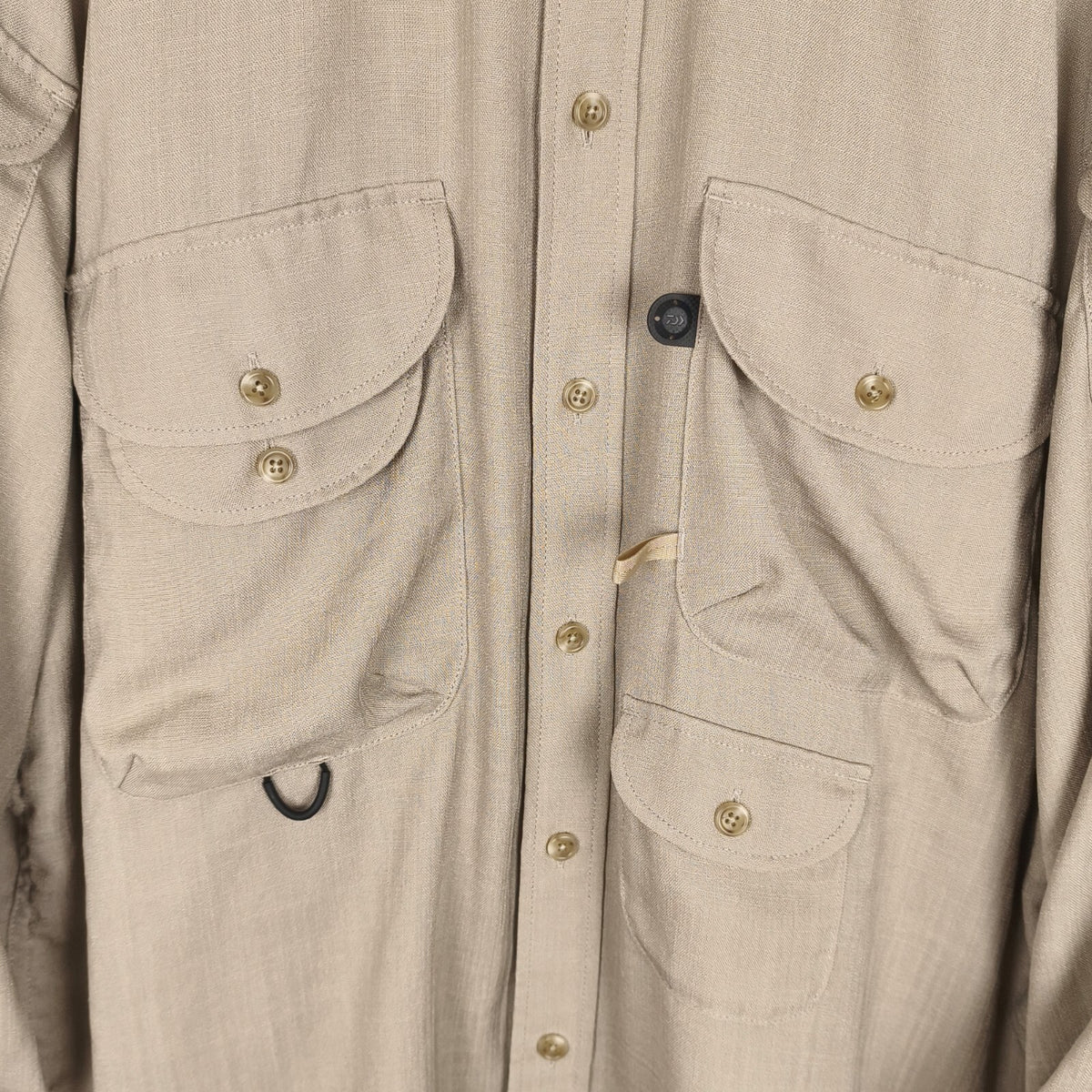 DAIWA PIER39 Men's Ivory Tech Bombay Safari Overshirt