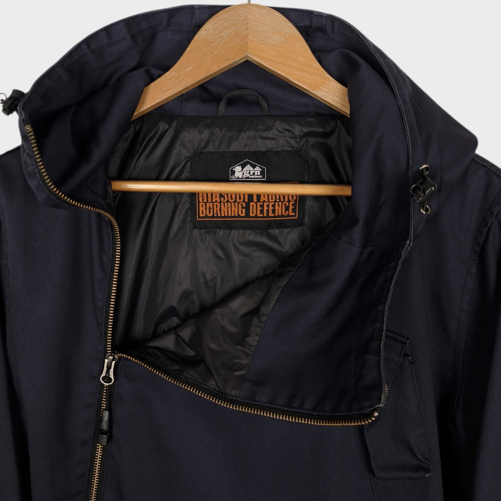 GRN OUTDOOR Japan Men's Navy Hiasobi Camper Parka Jacket