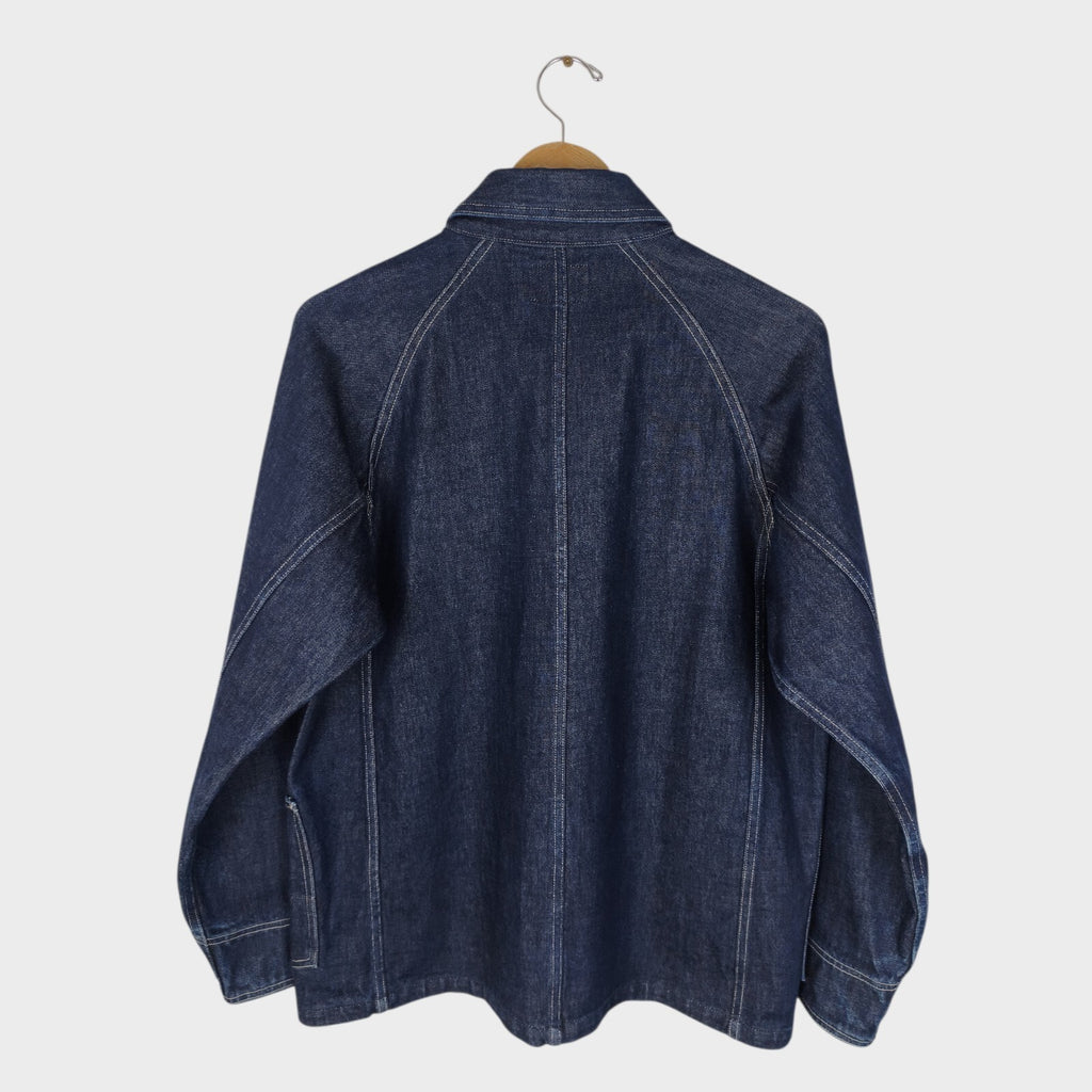 SPELLBOUND Men's Made in Japan Blue Denim Chore Jacket