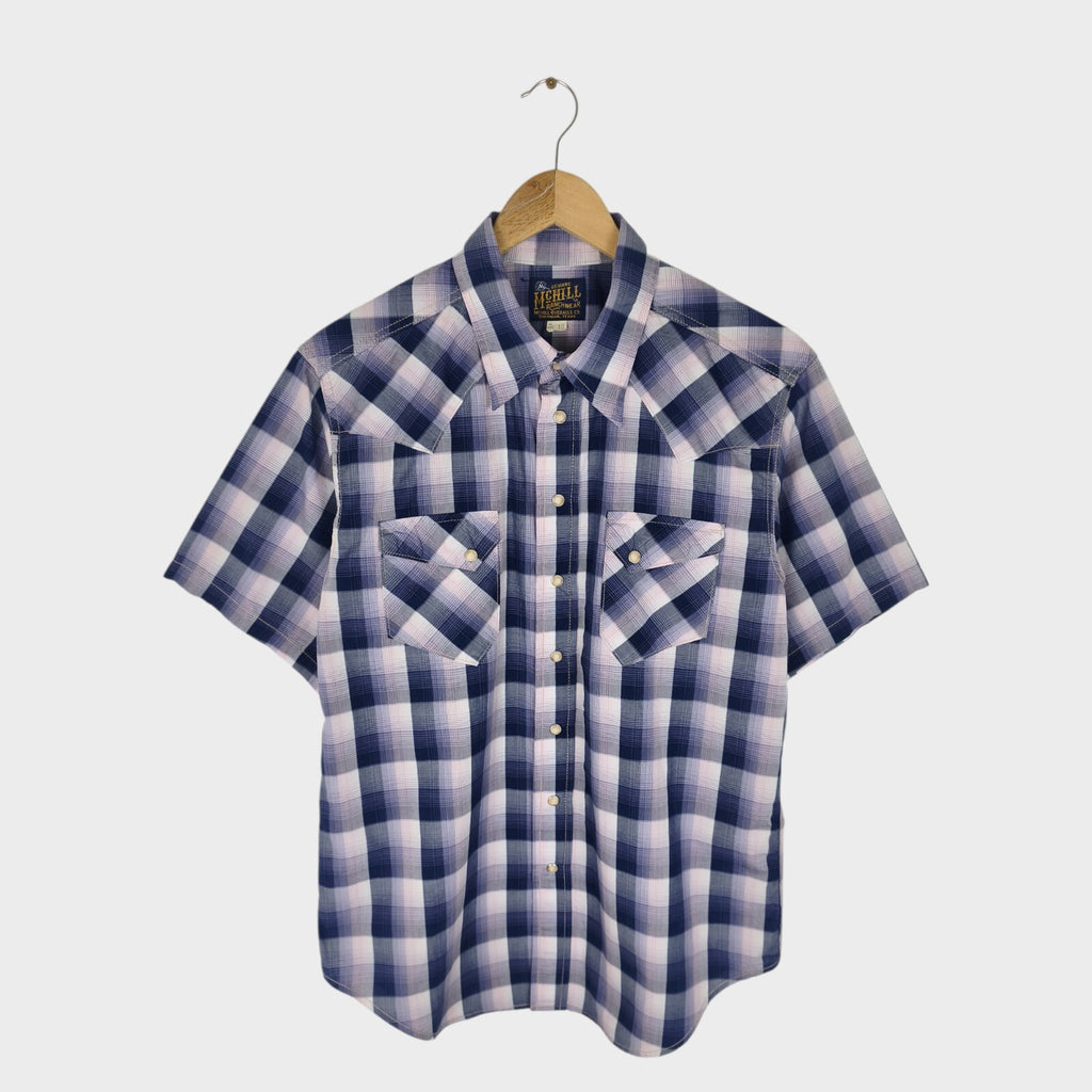 TOYS MCCOY McHill Ranchwear Men's Made in Japan Checked Western Shirt