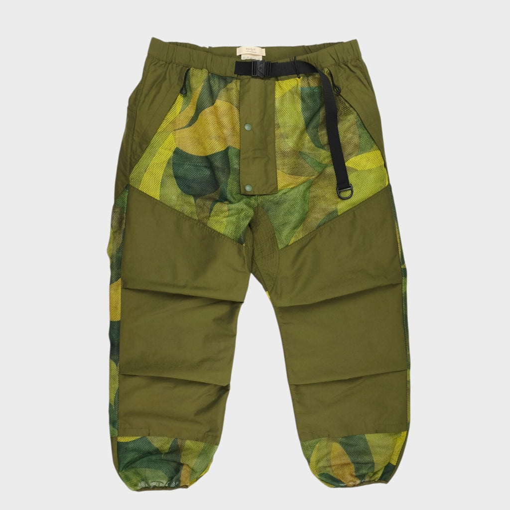 NORBIT BY HIROSHI NOZAWA Men's Olive Green Insect Shield Trousers