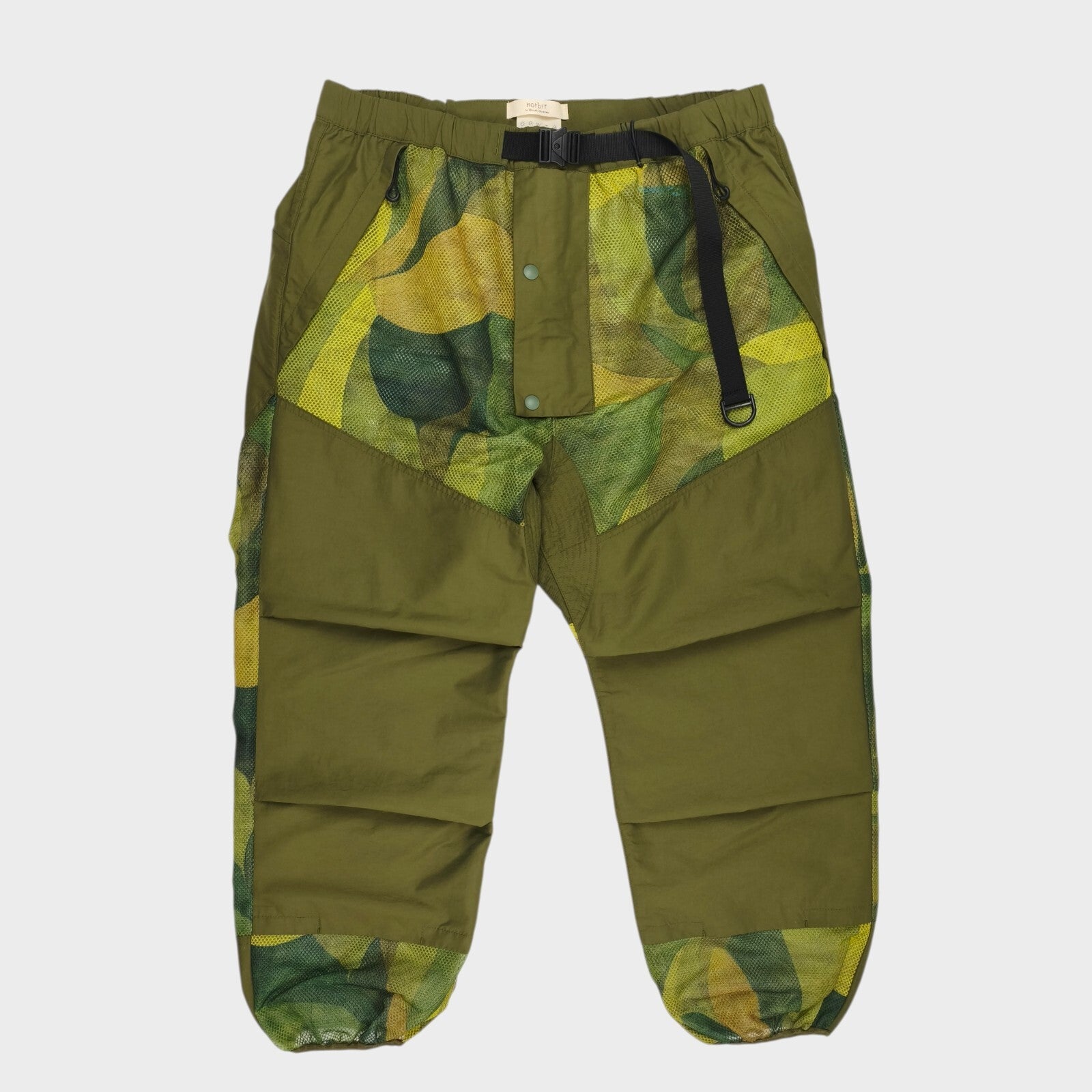 NORBIT BY HIROSHI NOZAWA Men's Olive Green Insect Shield Trousers