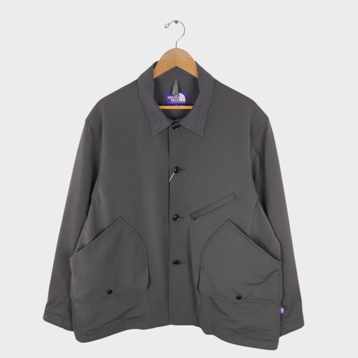 THE NORTH FACE PURPLE LABEL x NANAMICA Men's Grey Alphadry Jacket