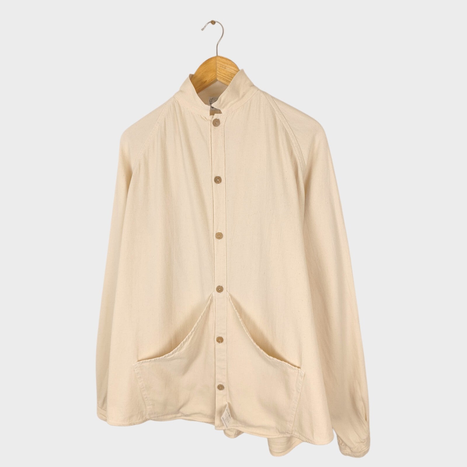 TENDER CO. Men's Made in England Type 431 Cotton Raglan Wallaby Overshirt
