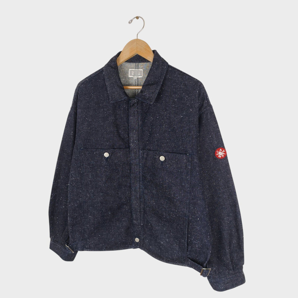 CAV EMPT Men's Made in Japan Blue Nep Denim Trucker Jacket