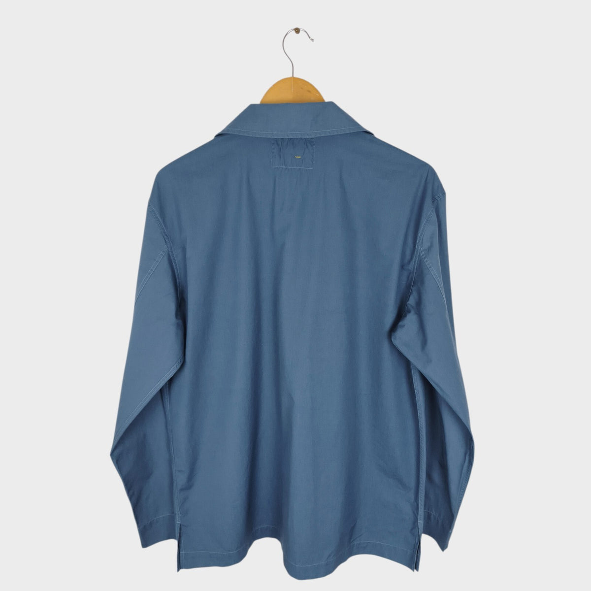 MHL MARGARET HOWELL Men's Blue Lightweight Cotton Overshirt