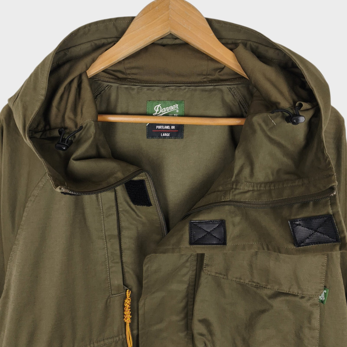 DANNER Men's Khaki Green Waterproof M Mountain Parka Jacket