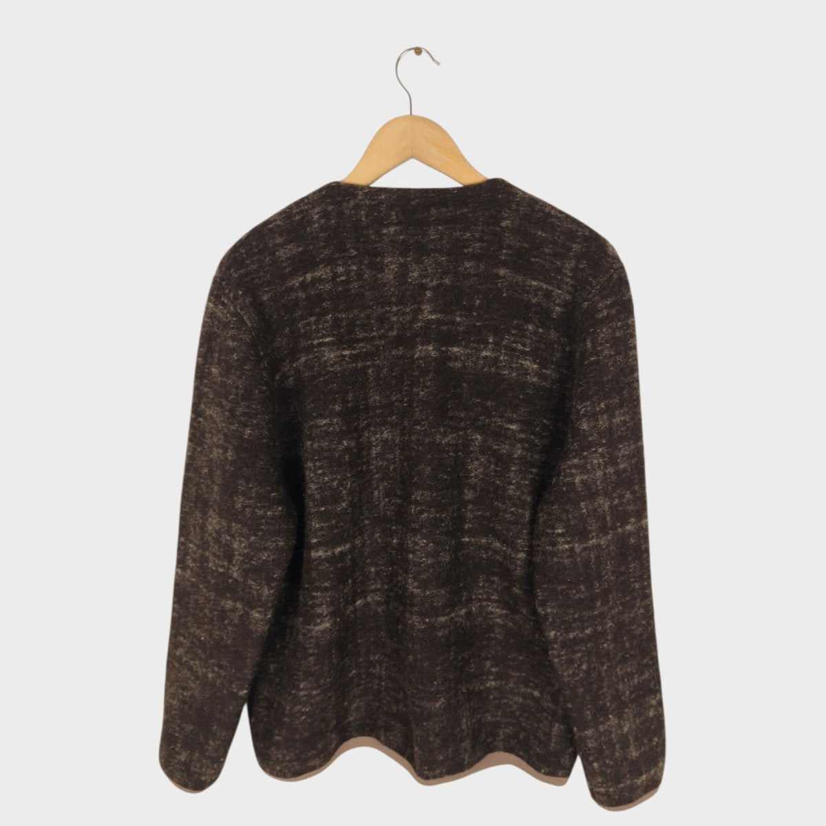 UNIVERSAL WORKS Men's Marble Wool Fleece Cardigan
