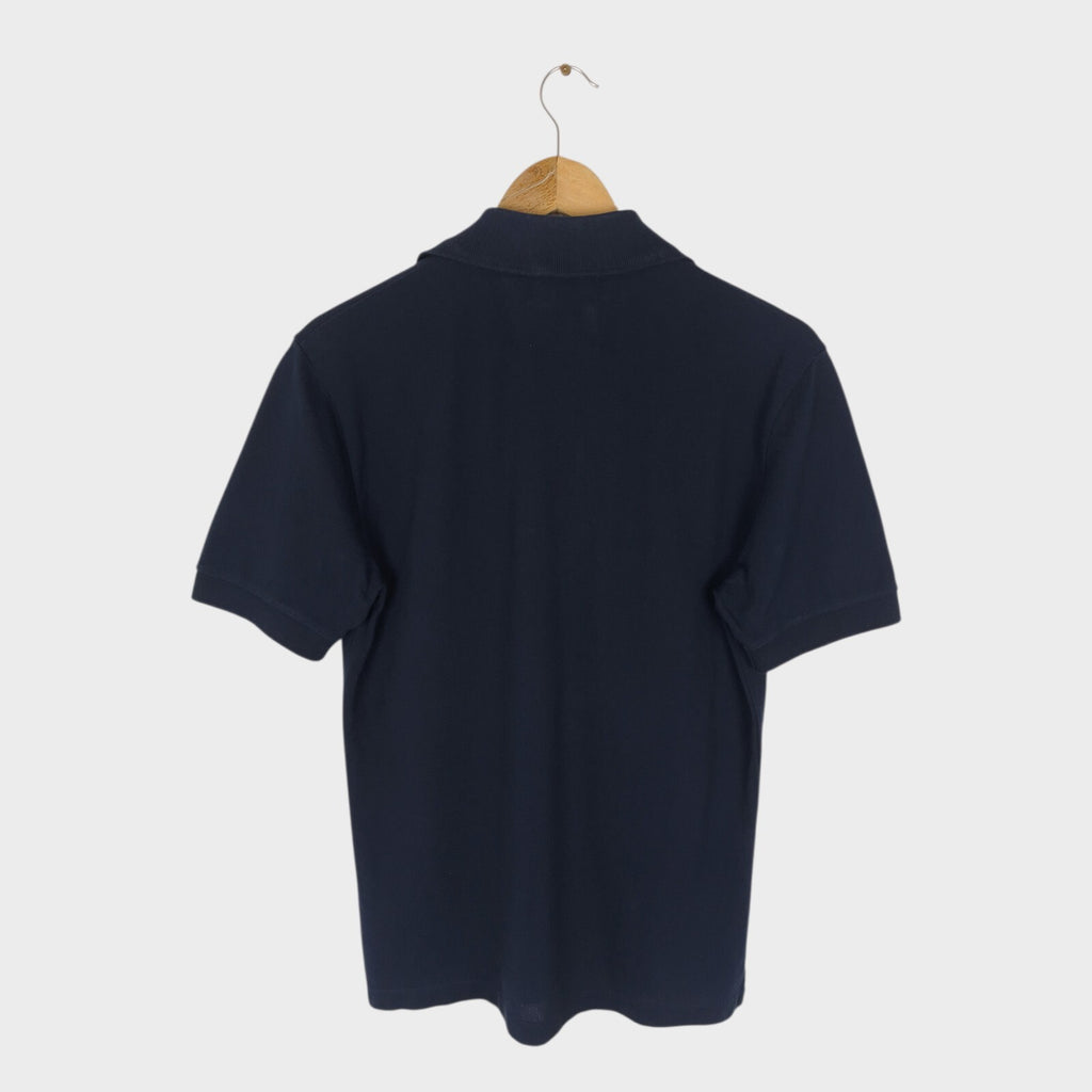 VIVIENNE WESTWOOD Men's Navy Blue Embroidered Orb Logo Polo Shirt