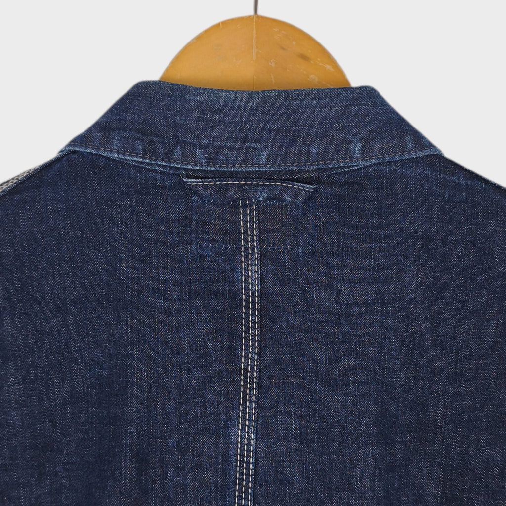 BLUE BLUE JAPAN Men's Made in Japan Blue Denim Chore Jacket