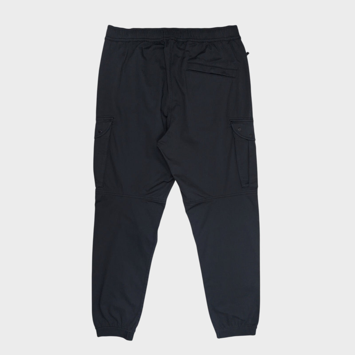 STONE ISLAND Men's Navy Blue RE-T Cargo Trousers
