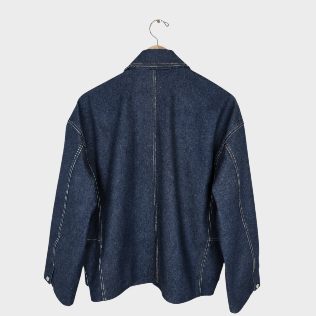 PUBLIC TOKYO Men's Made in Japan Blue Denim Blouson Jacket