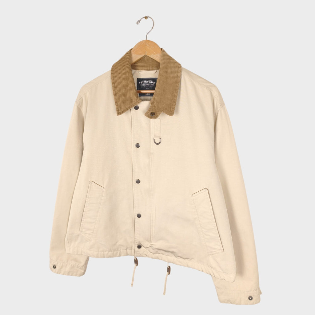 FRIZMWORKS Men's Cream Heritage Hunting Jacket