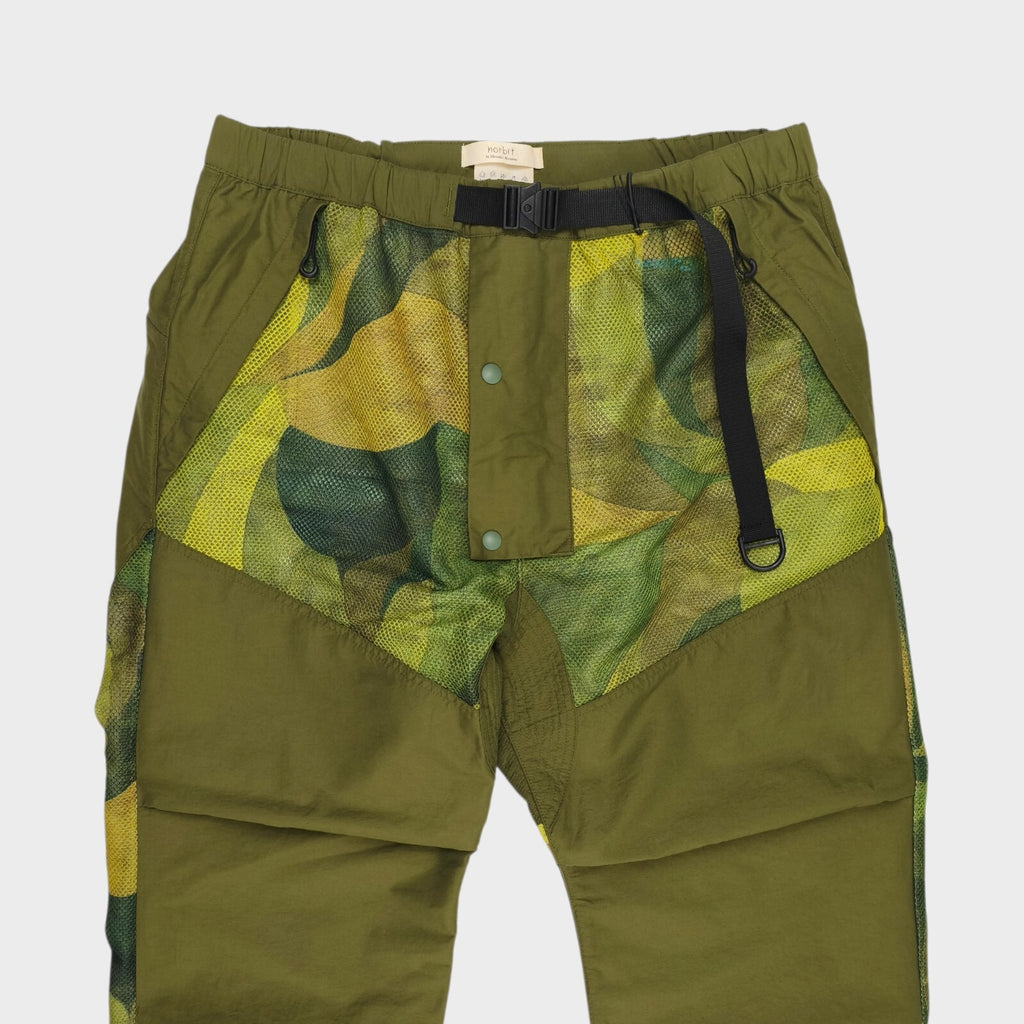 NORBIT BY HIROSHI NOZAWA Men's Olive Green Insect Shield Trousers