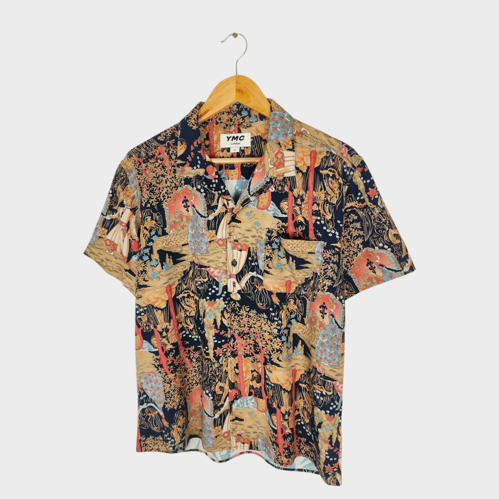 YMC You Must Create Men's Malick Fantasy Print Shirt