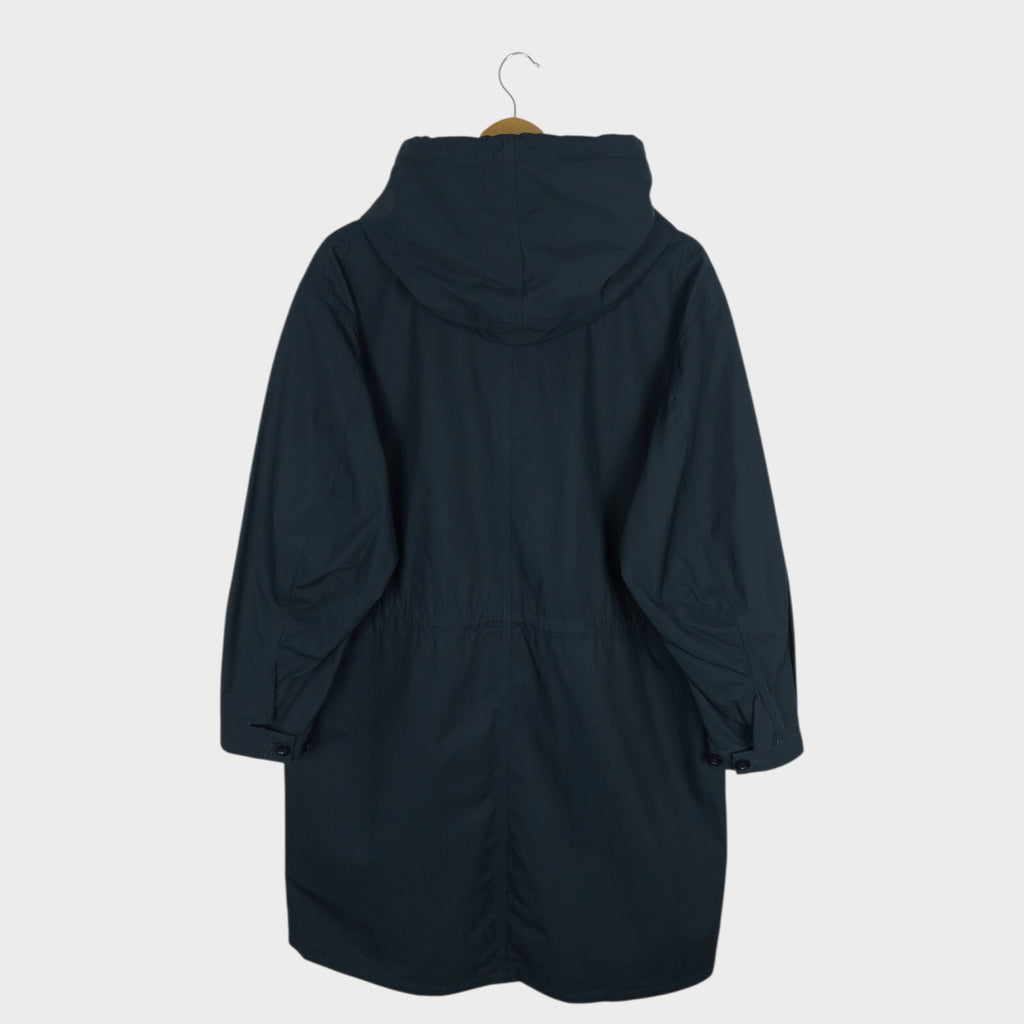 MHL MARGARET HOWELL Men's Dark Navy 100% Cotton Parka Jacket