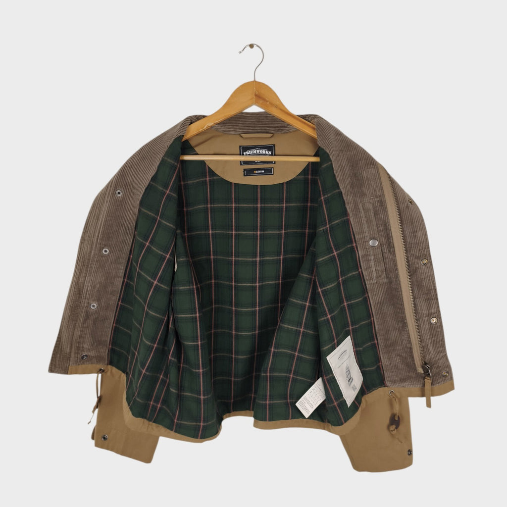 FRIZMWORKS Men's Tan Heritage Hunting Jacket