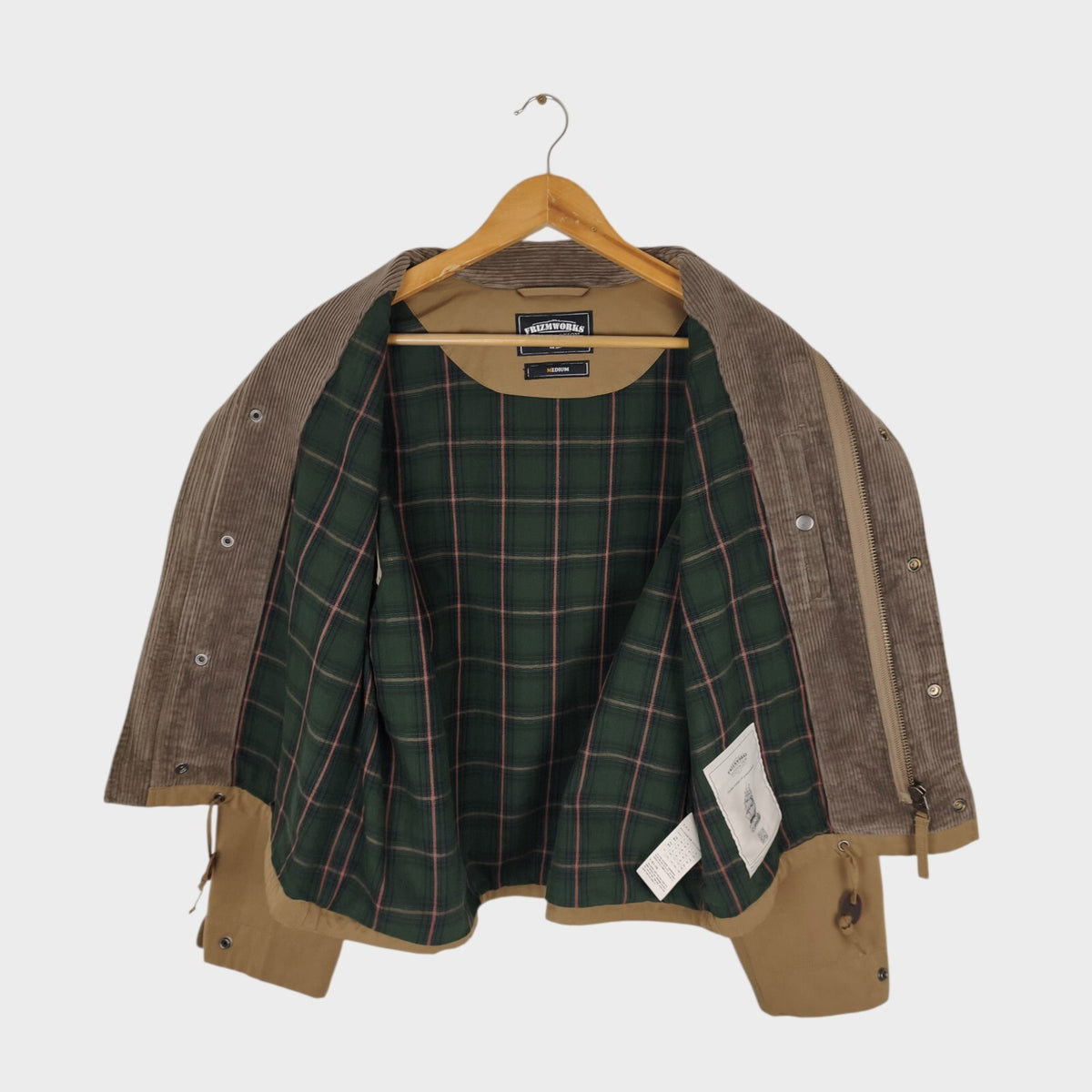 FRIZMWORKS Men's Tan Heritage Hunting Jacket