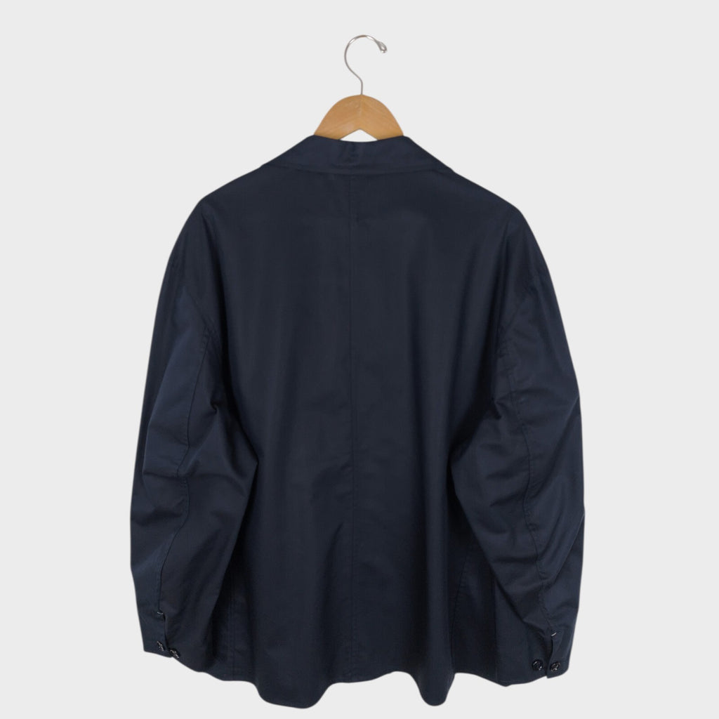 UNIFORM BRIDGE Men's Navy Coverall Chore Jacket