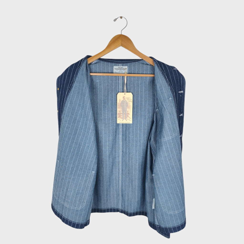 OKONKWO MFG Men's Blue Wabash Chore Jacket