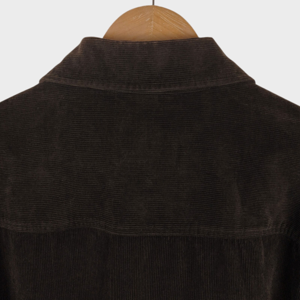 MHL MARGARET HOWELL Men's Dark Brown Corduroy Overshirt