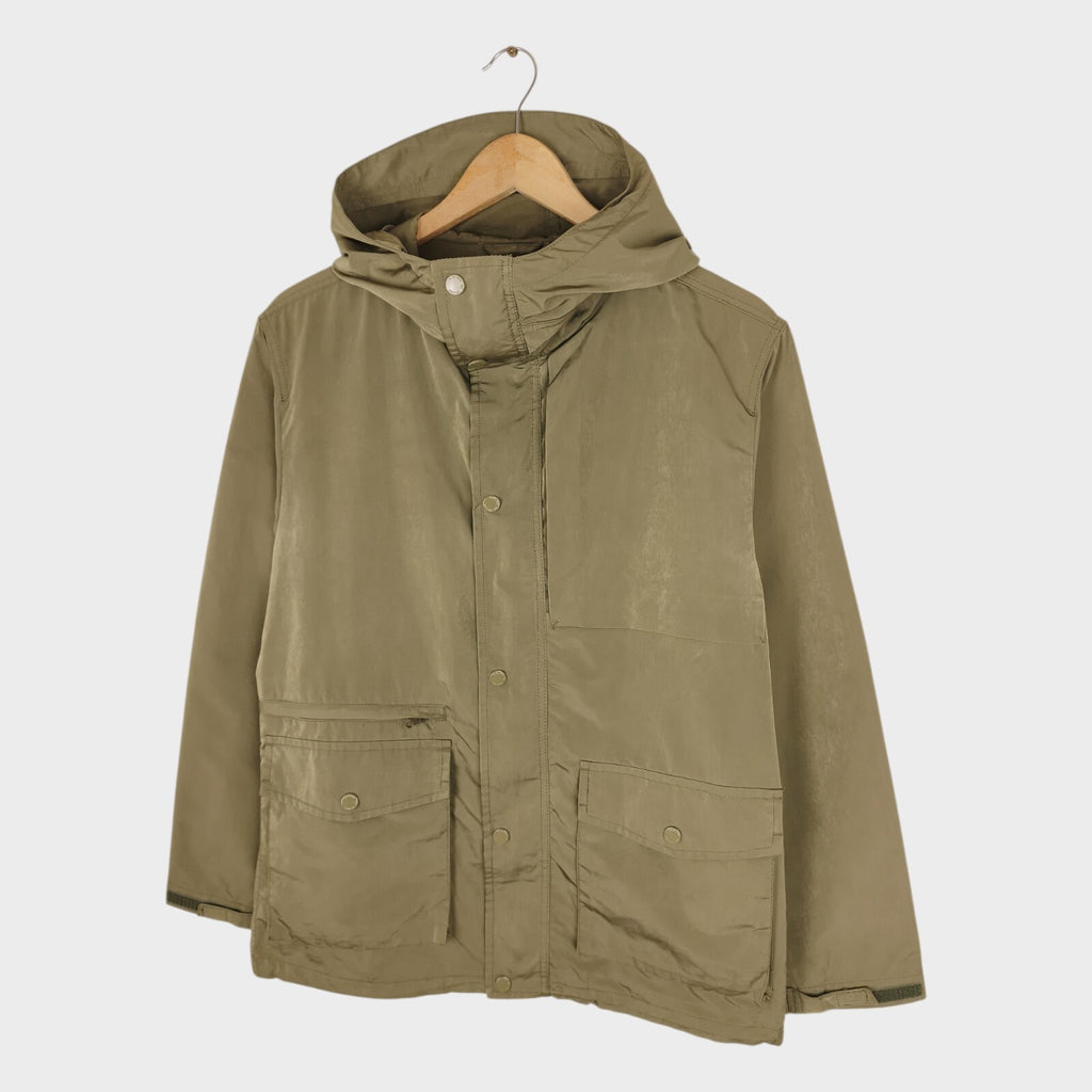 BEAMS B:MING Men's Olive Green Mountain Parka Jacket