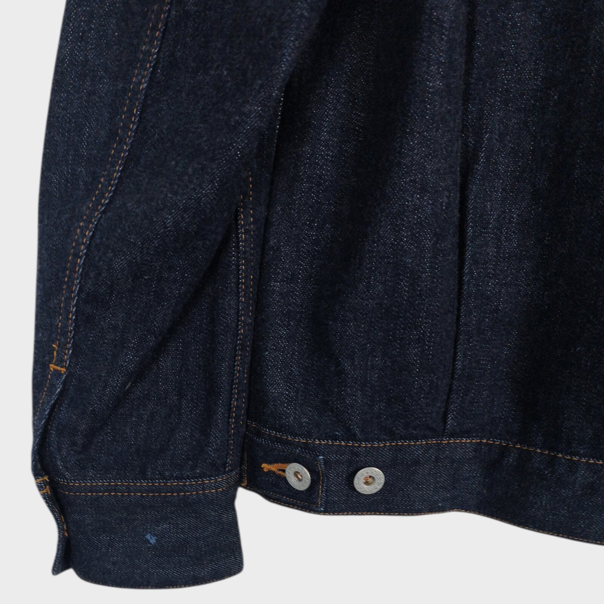 H.UNIT Men's Made in Japan Blue Denim Trucker Jacket