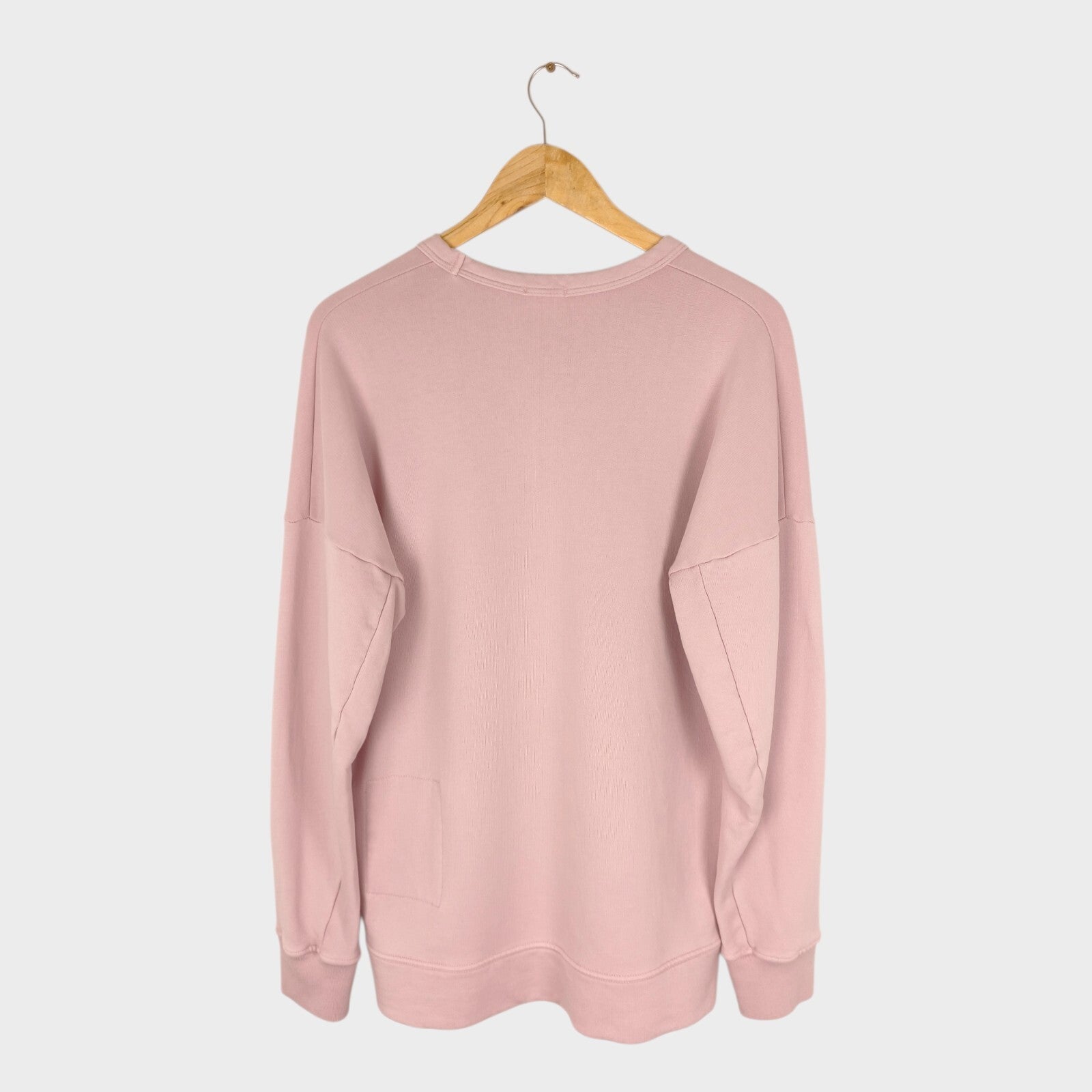 TEN C Men's Pink Made in Italy Crewneck Sweatshirt