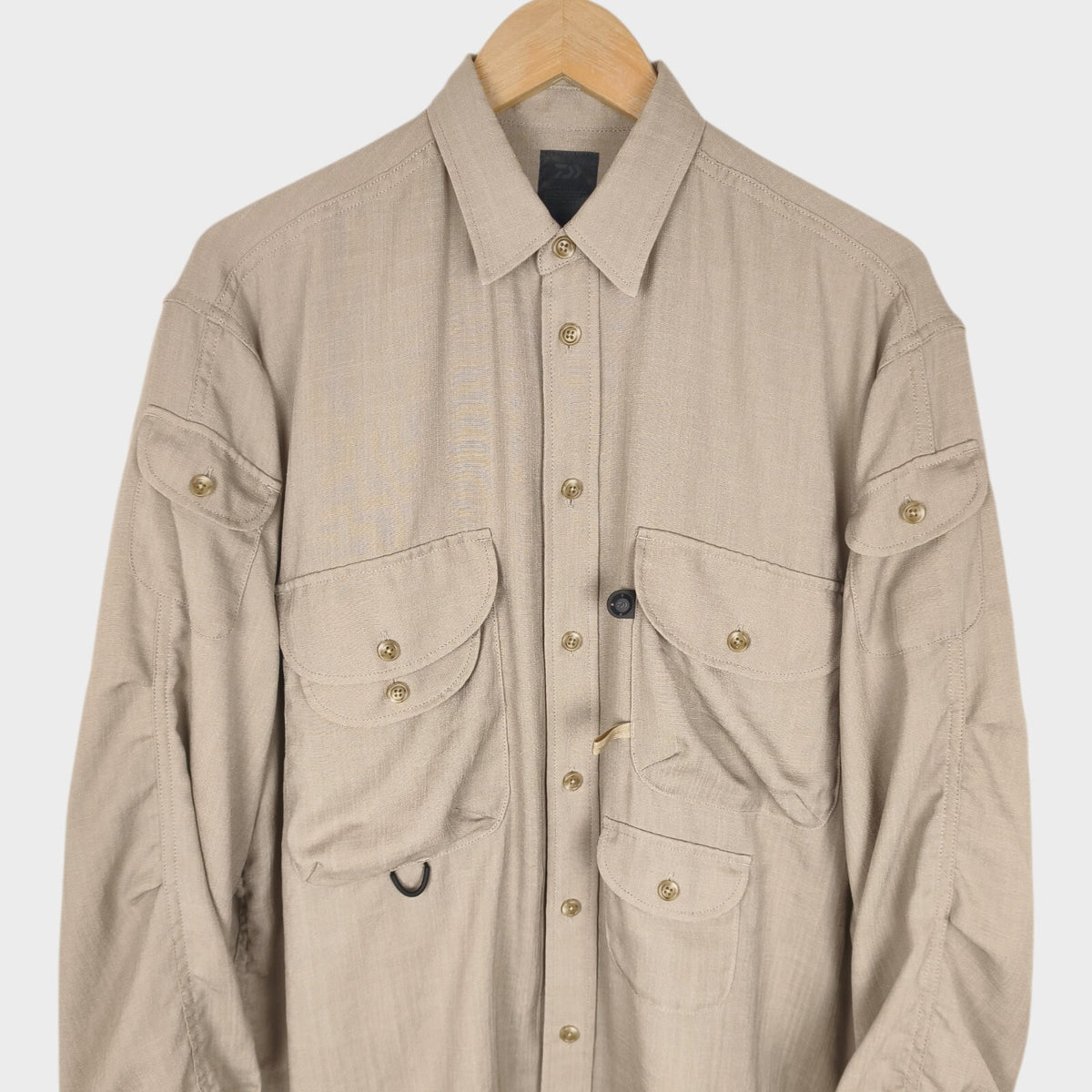 DAIWA PIER39 Men's Ivory Tech Bombay Safari Overshirt