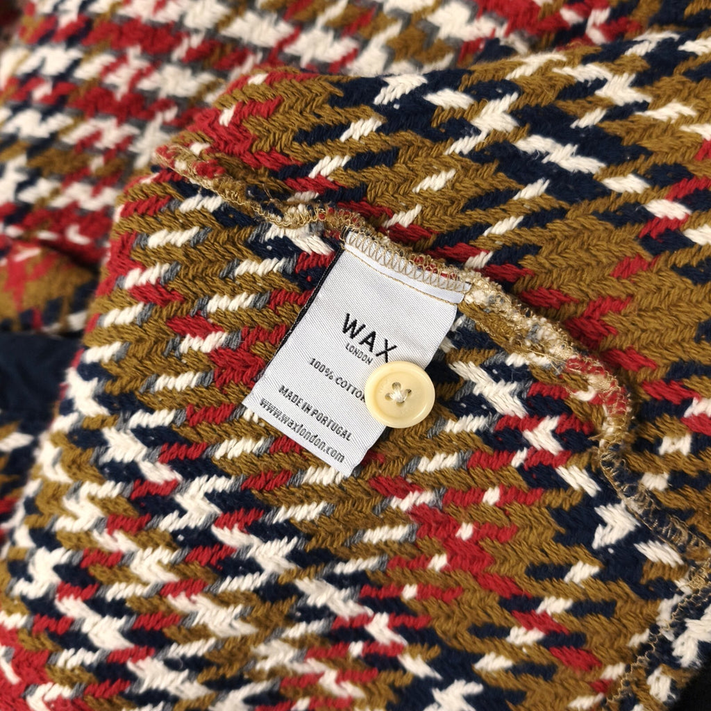 WAX LONDON Men's Multicoloured Check Whiting Overshirt