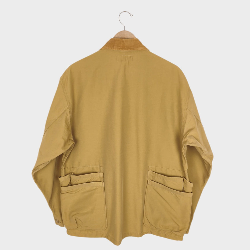 SASSAFRAS Men's Made in Japan Ochre 60/40 Cotton Blend Garden Hole Jacket