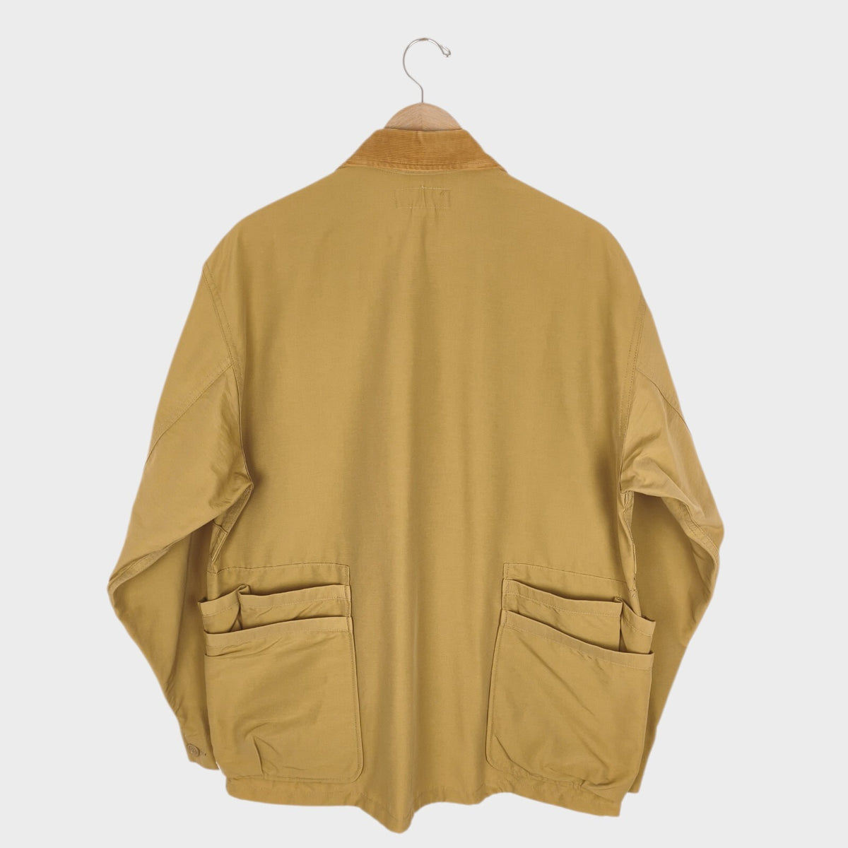 SASSAFRAS Men's Made in Japan Ochre 60/40 Cotton Blend Garden Hole Jacket