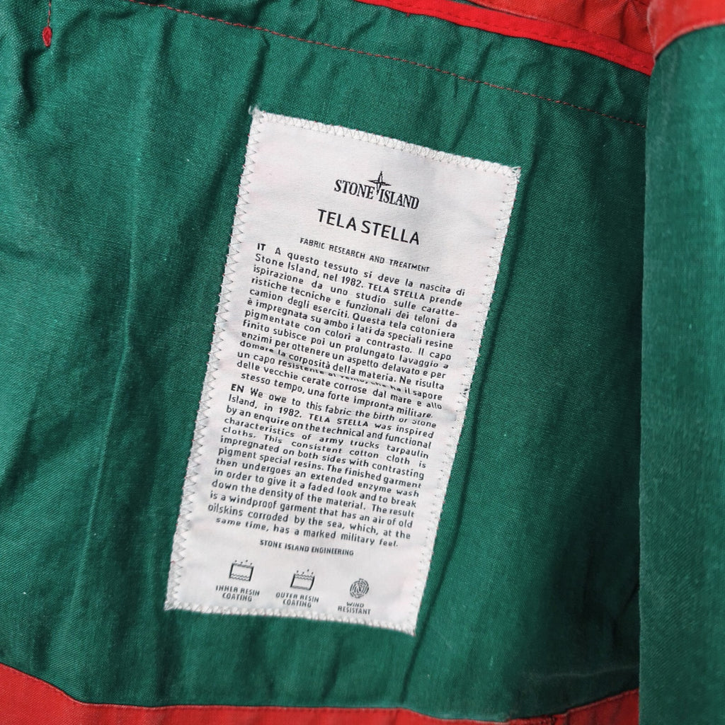 STONE ISLAND Men's Red 2013 Tela Stella Field Jacket