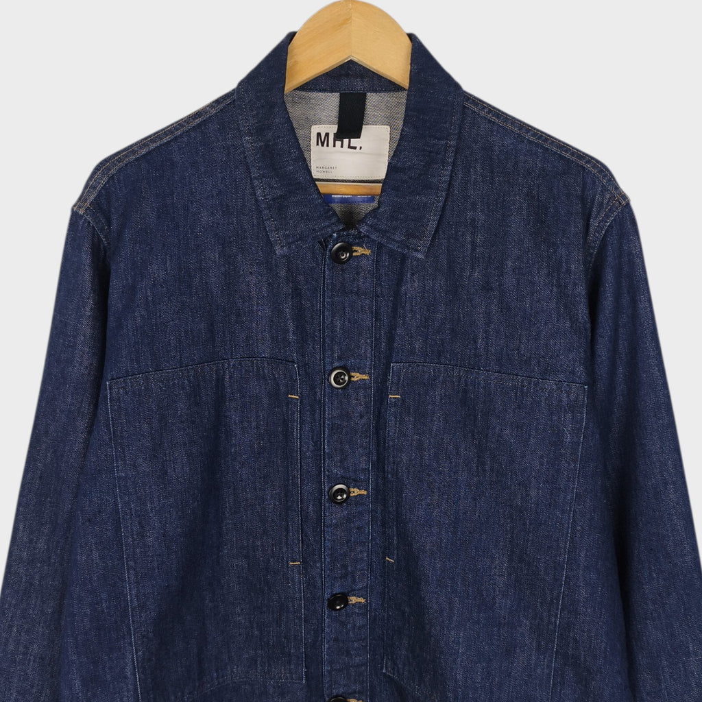 MHL MARGARET HOWELL Men's Canton Overalls Made in Japan Denim Chore Jacket