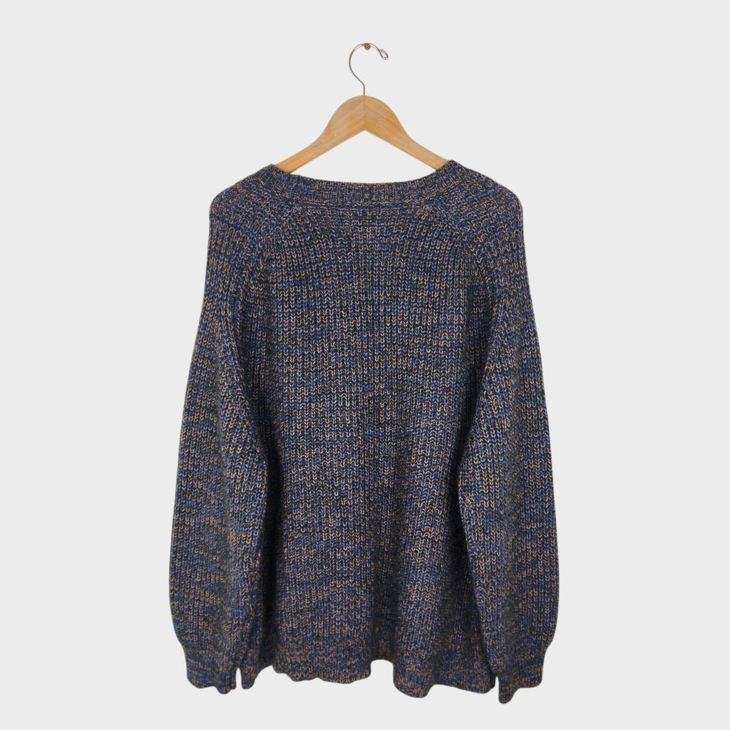 TOAST Men's 100% Mohair Wool Blend Heavyweight Chunky Knit Jumper