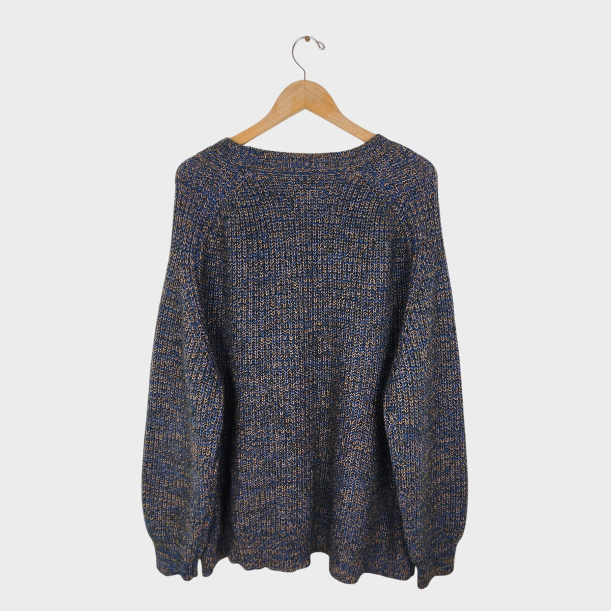 TOAST Men's 100% Mohair Wool Blend Heavyweight Chunky Knit Jumper
