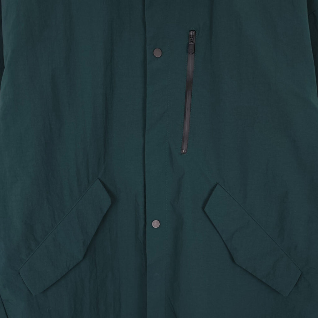 A+ TOKYO Men's Green Made in Japan Nylon Utility Jacket