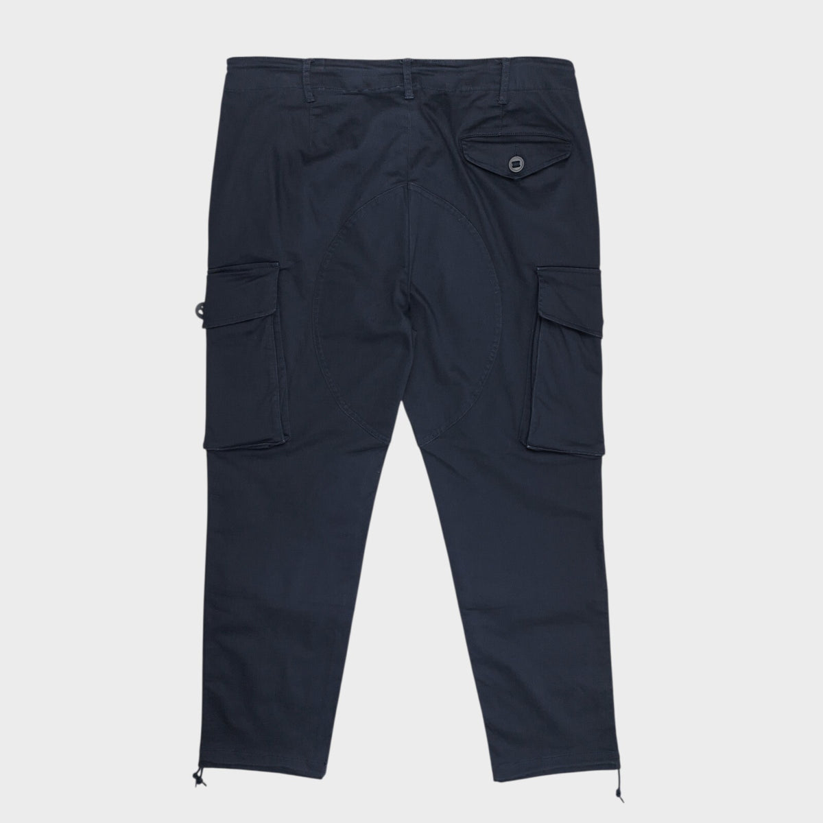 SAGE DE CRET x BEAMS PLUS Men's Navy Blue Cargo Trousers