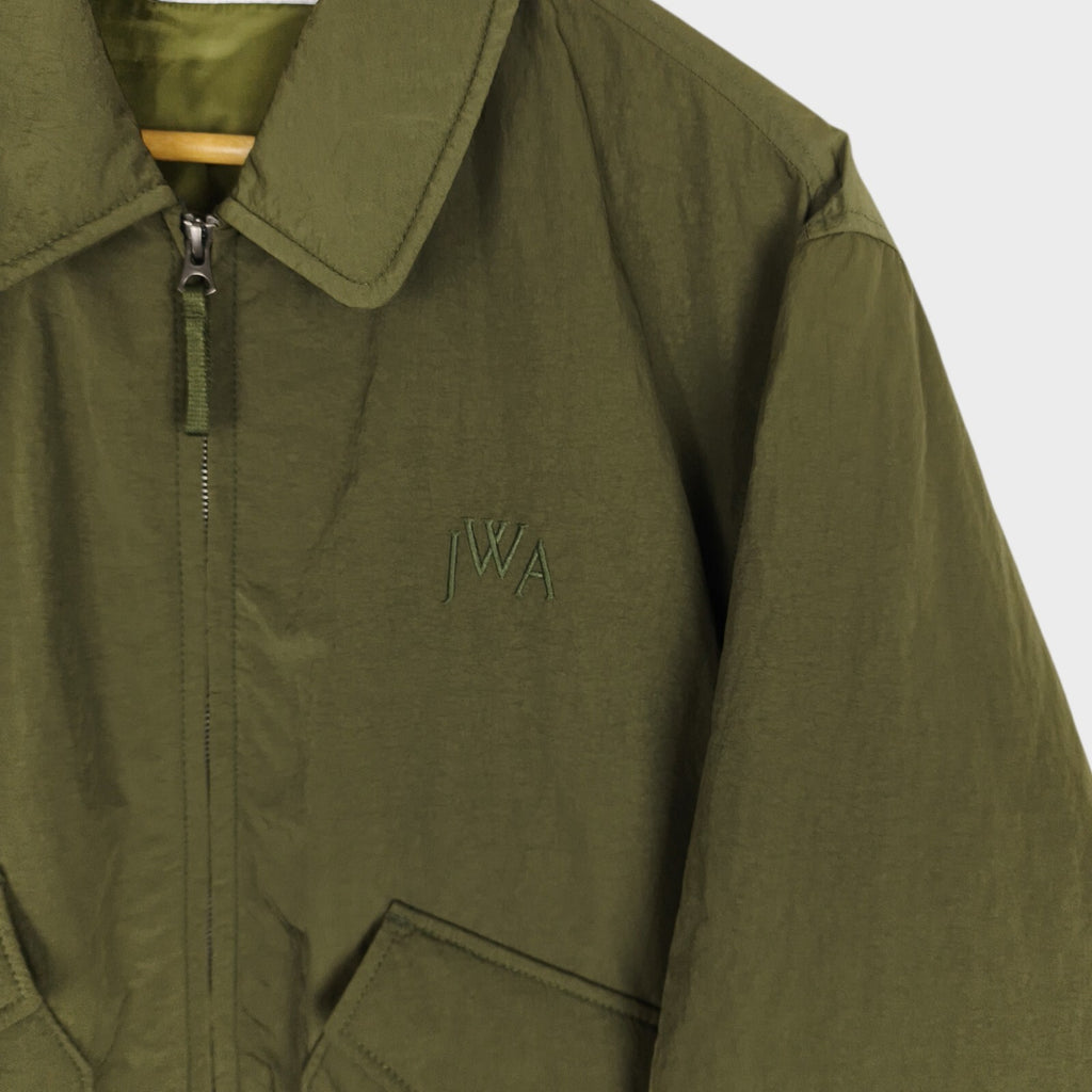 J.W. ANDERSON x UNIQLO Men's Khaki Green Nylon MA-1 Bomber Jacket