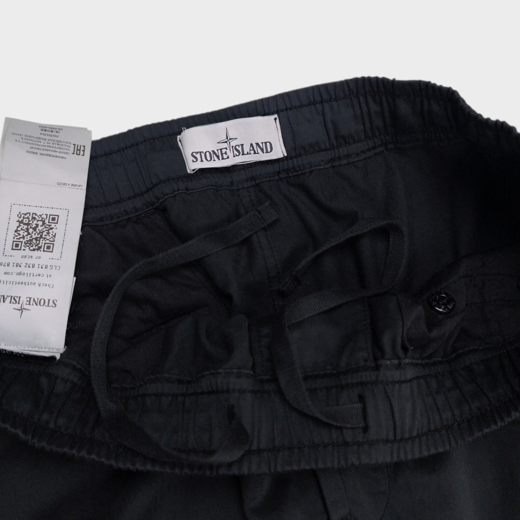 STONE ISLAND Men's Navy Blue RE-T Cargo Trousers