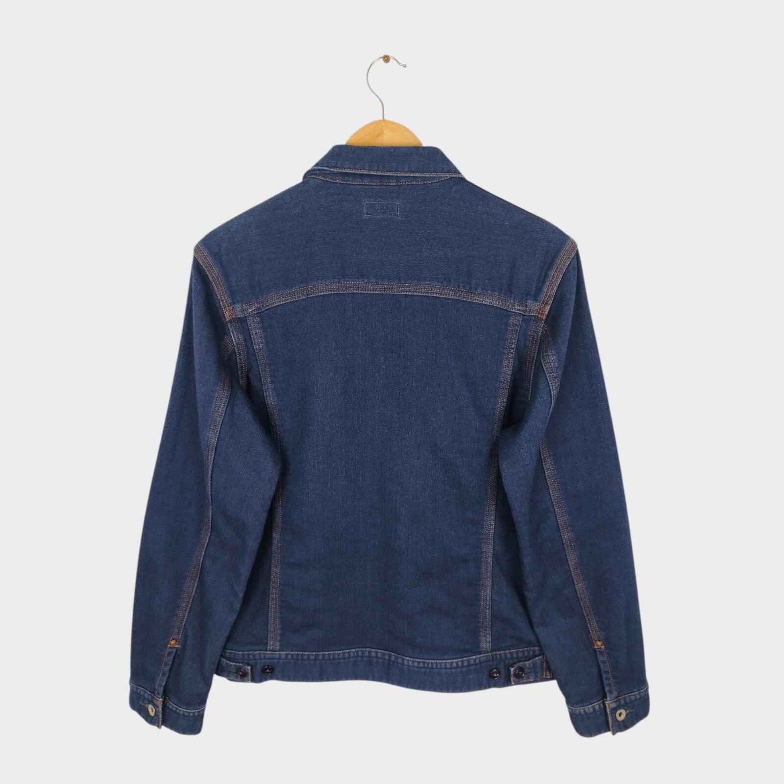 SPELLBOUND Men's Made in Japan Blue Cotton Jersey Trucker Jacket