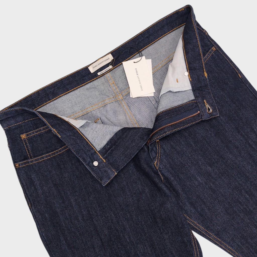 ISABEL MARANT Women's Blue Denim Jeans