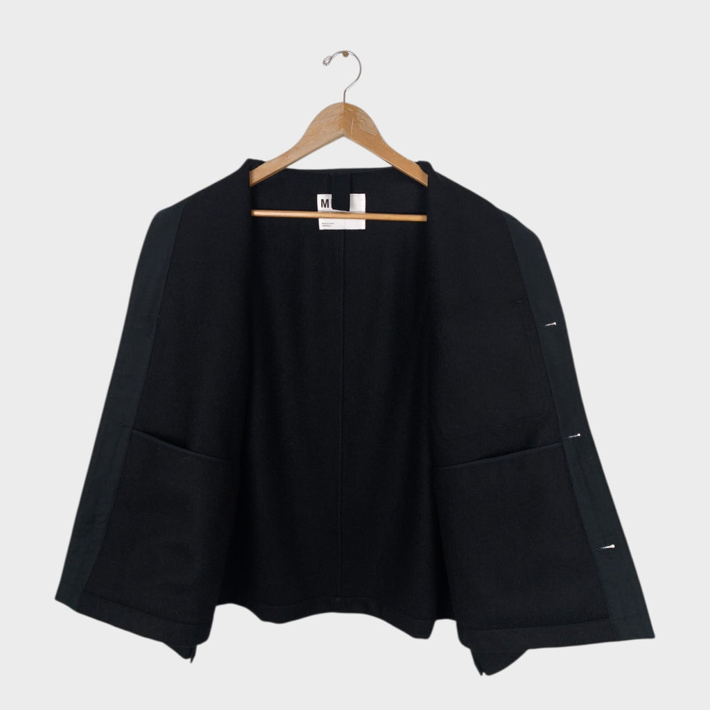 MHL MARGARET HOWELL Men's Black 100% Wool Jacket